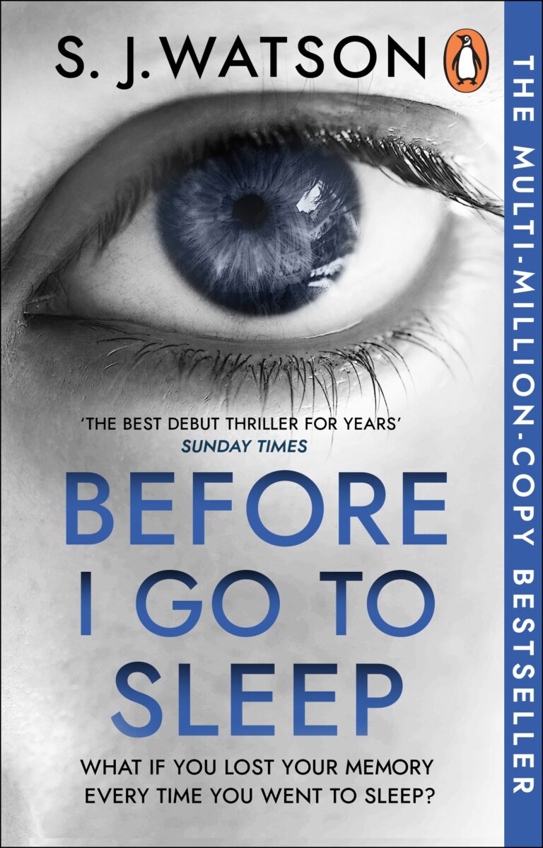 Before I Go To Sleep cover